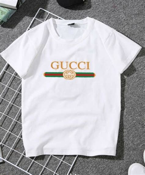 gucci maglietta taglia s|Top Gucci in Cotone Bianco taglia S International .